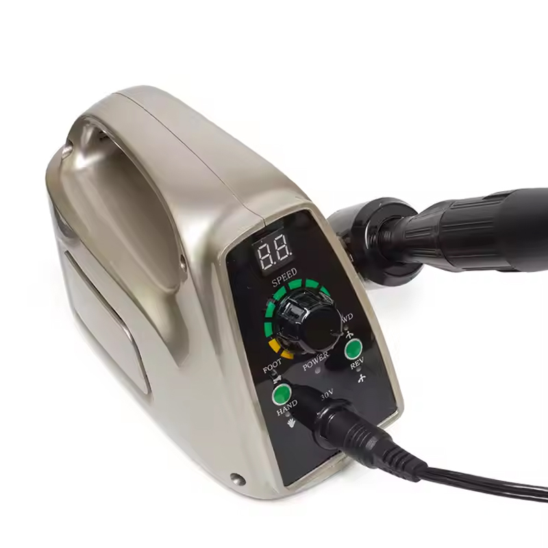 Belaidė elektrinė nagų dildė su rankena