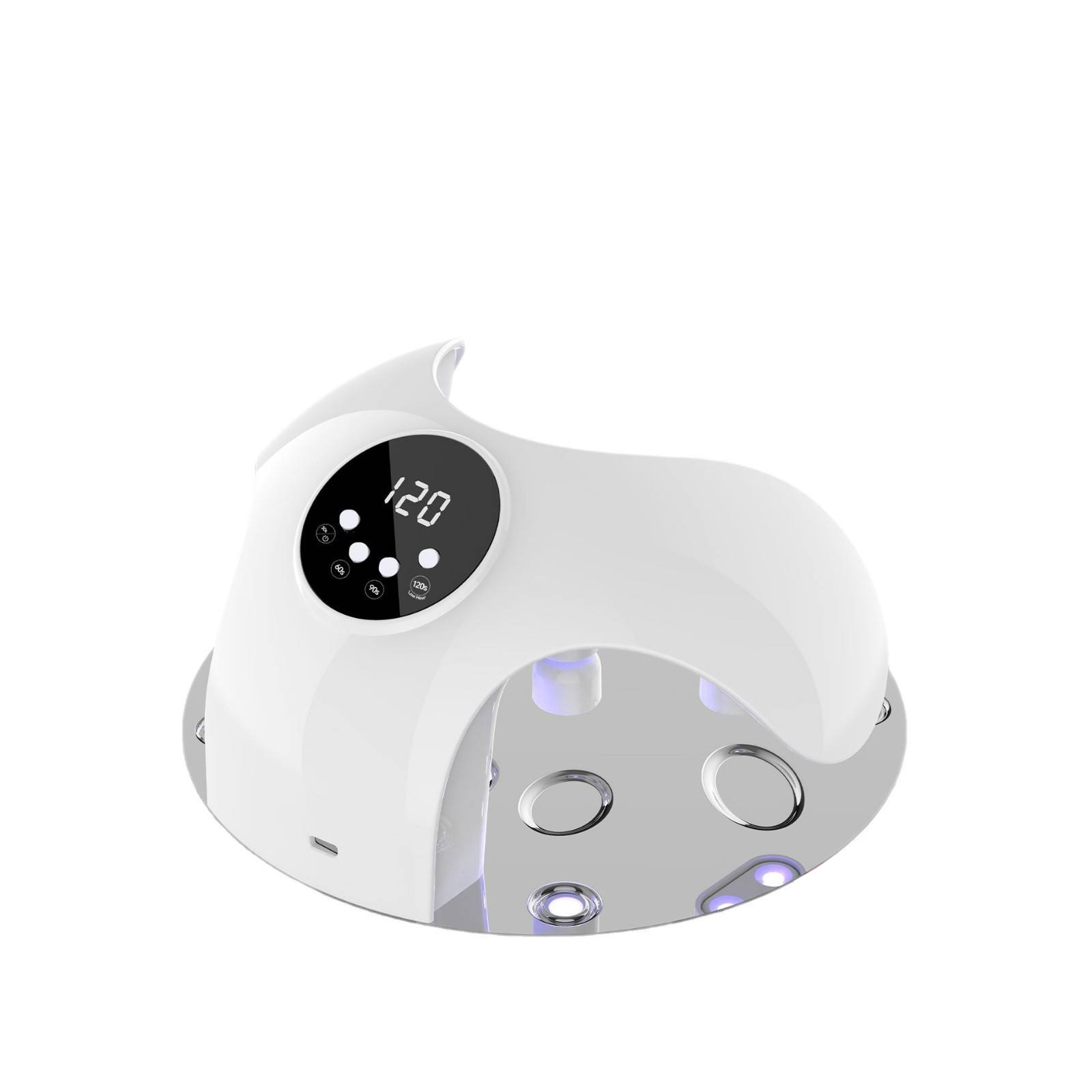 Nauja penkių pirštų nagų lempa